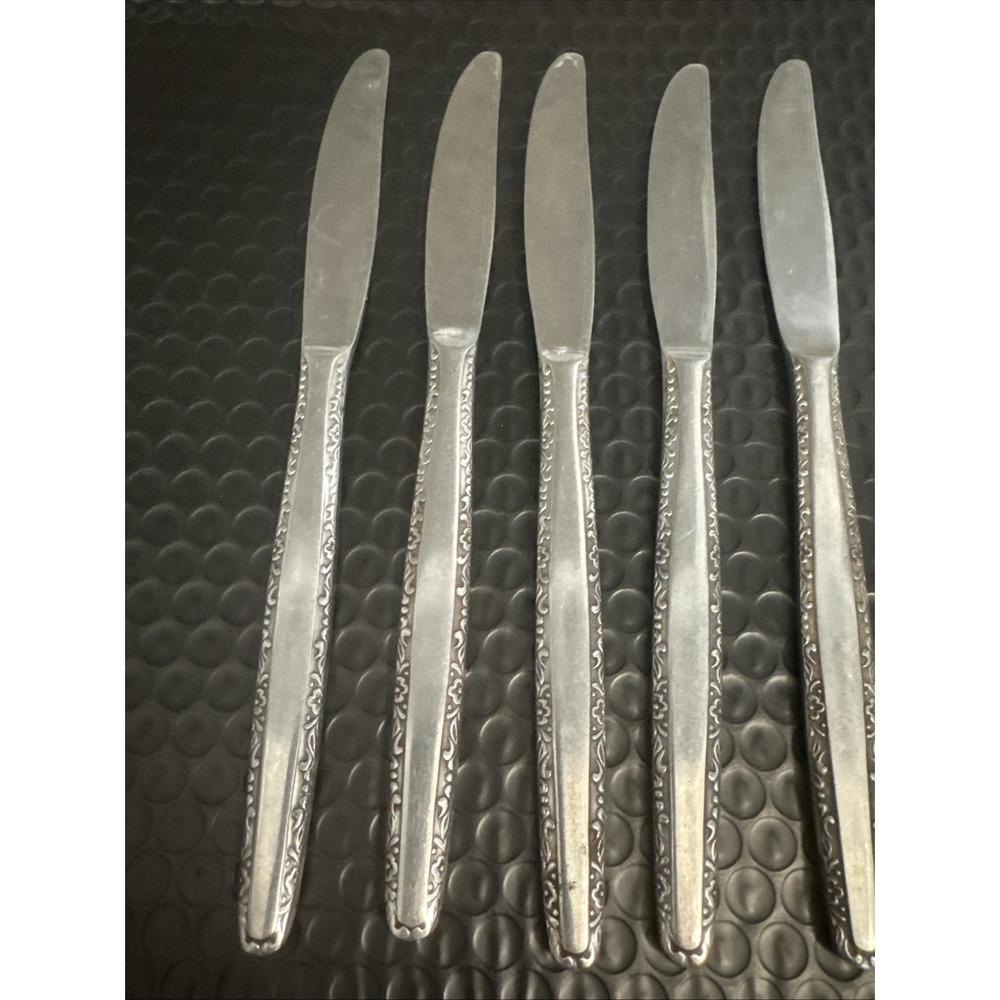 Riviera LIVORNO Dinner Knives Stainless Steel  JAPAN Set‎ Of 5